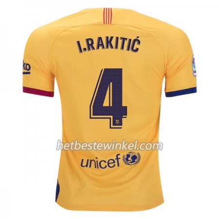 FC Barcelona Ivan Rakitic 4 Voetbalshirts Uit 2019/20